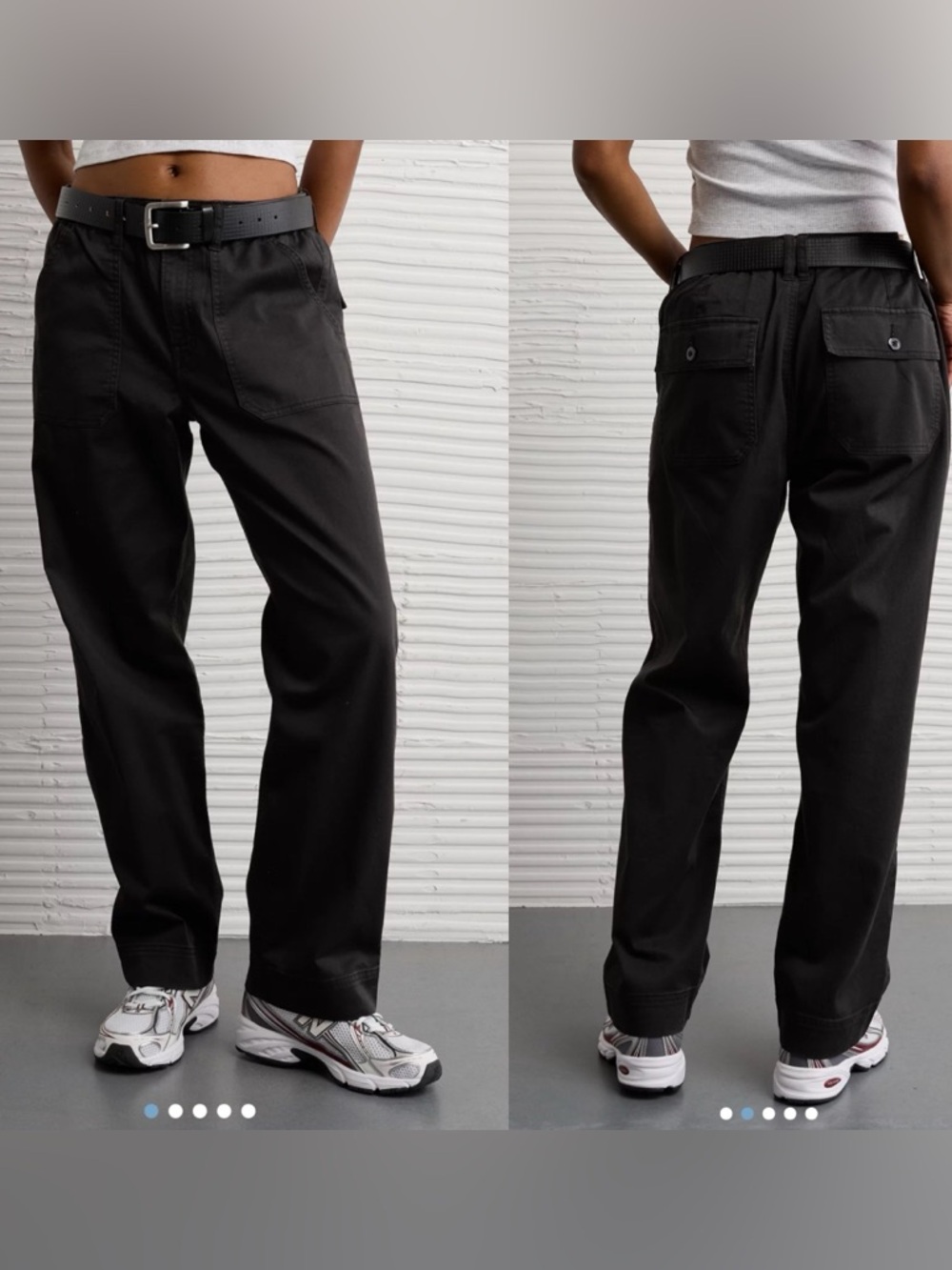 AMERICAN EAGLE Ex Boyfriend Low Rise Baggy Utility Pants